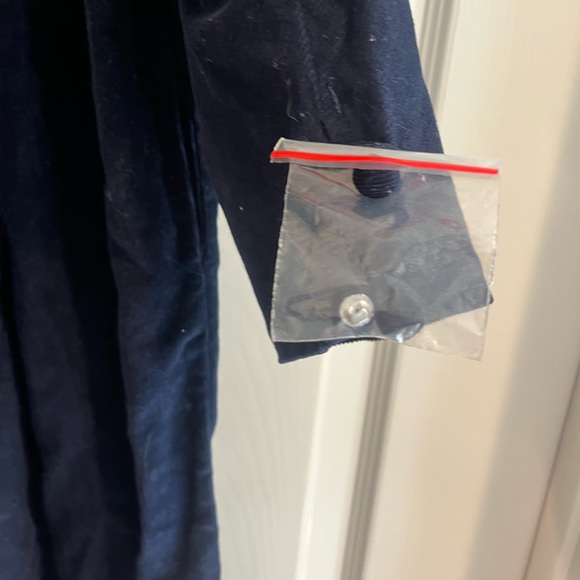 Vintage Bromley Corduroy Long Sleeve Full Length Button Down Dress 🌵14 - Picture 6 of 7